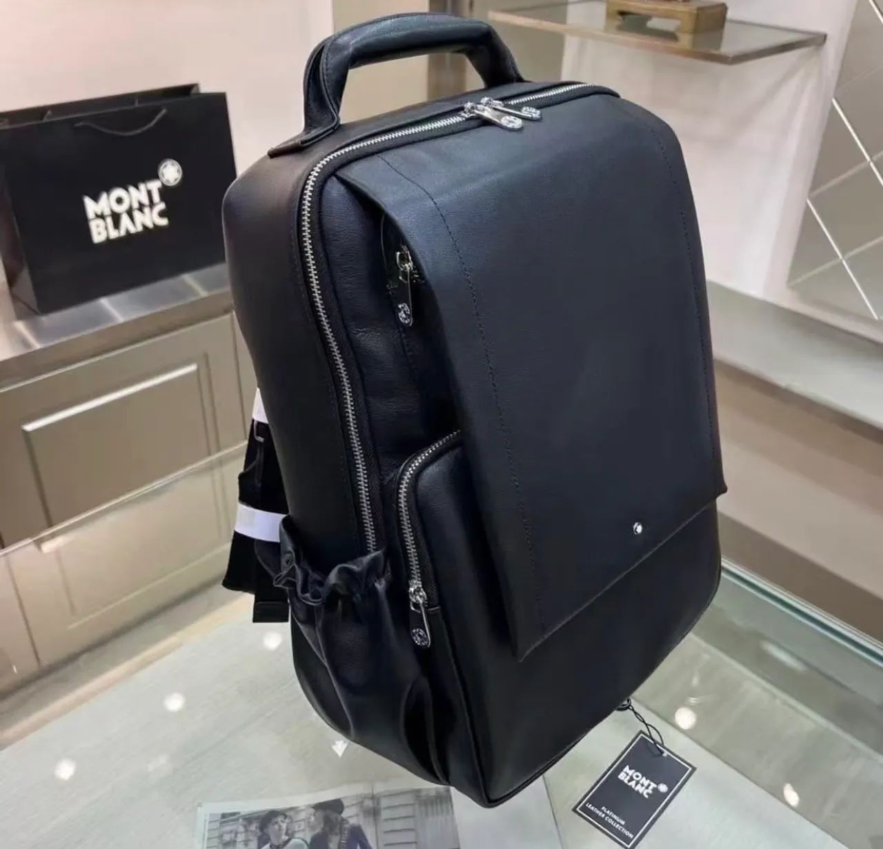 Mochila Montblanc coleção 2025 Pronta entrega  - Foto 5