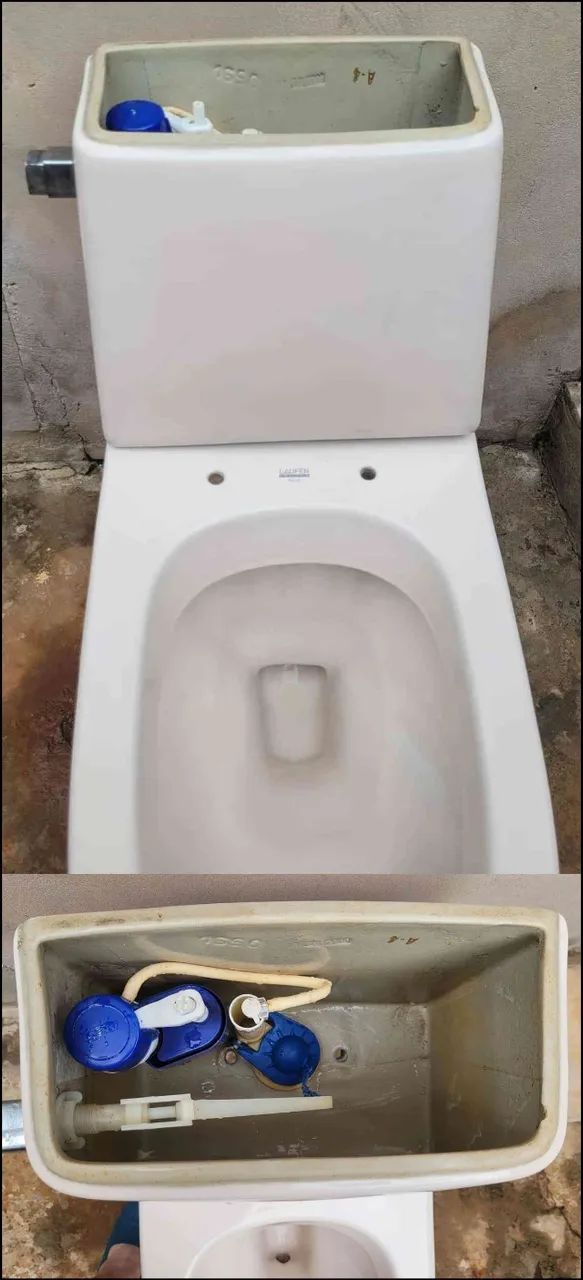 Jogo Sanitário Vaso + Caixa + Lavatório Laufen Incepa