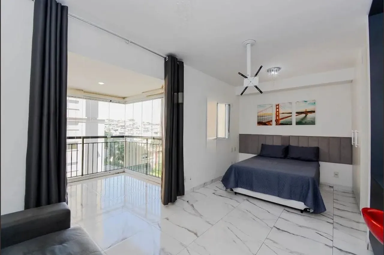 CIDADE MAIA - STUDIO - 38 M² - MOBILIADO FINO ACABAMENTO