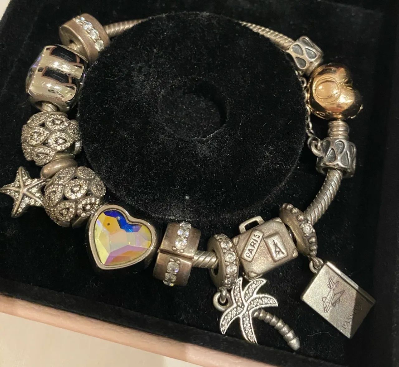 Pulseira Pandora com Berloques - Foto 3