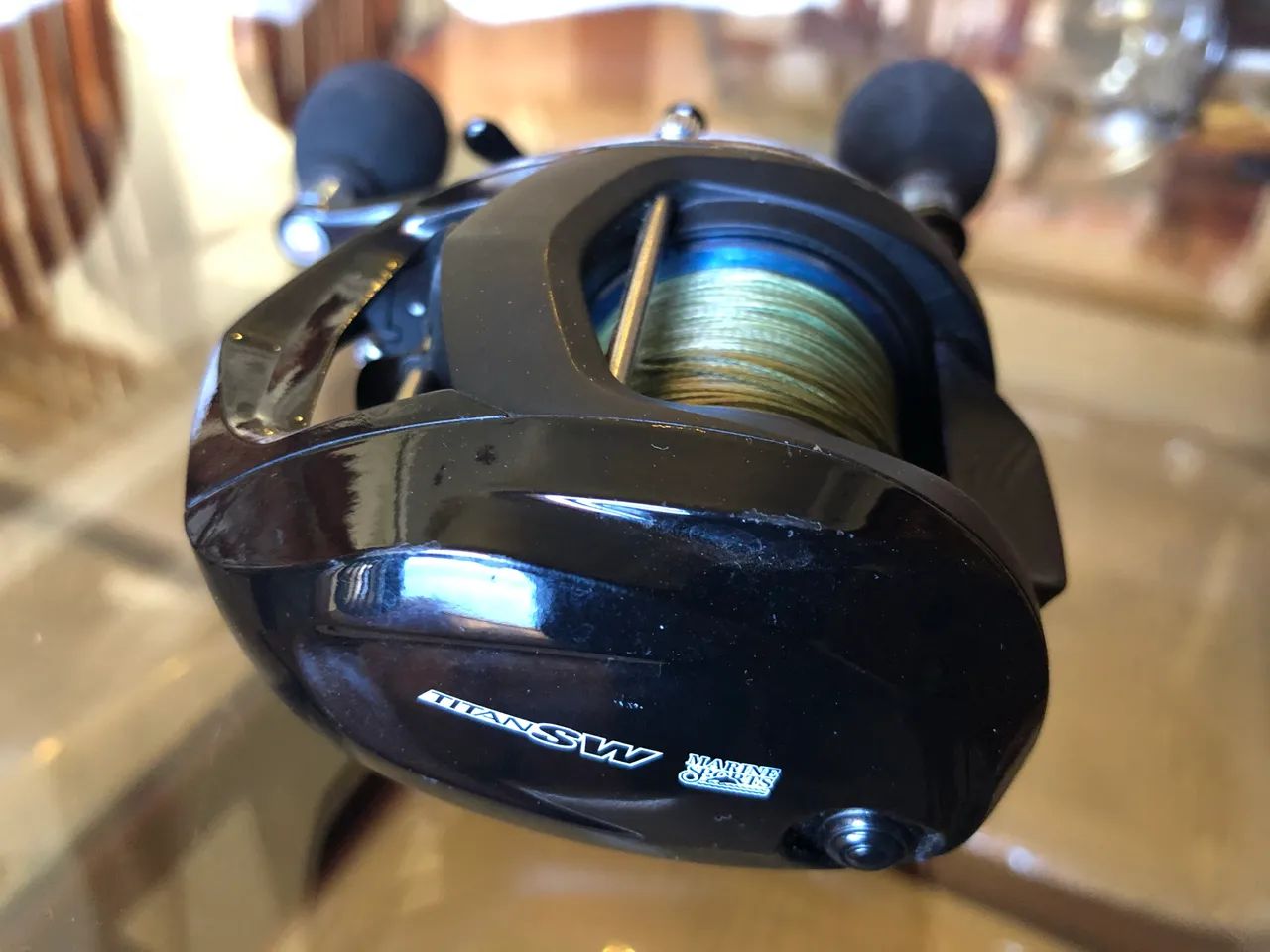 Carretilha Titan Big Game Marine Sports. - Foto 3