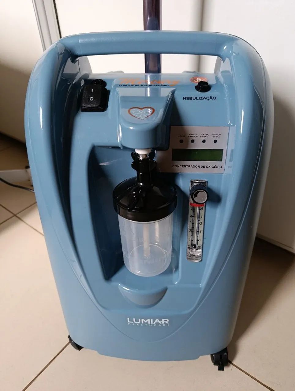 Concentrador de OXIGÊNIO com nebulização Lumiar Mercury  - Foto 3