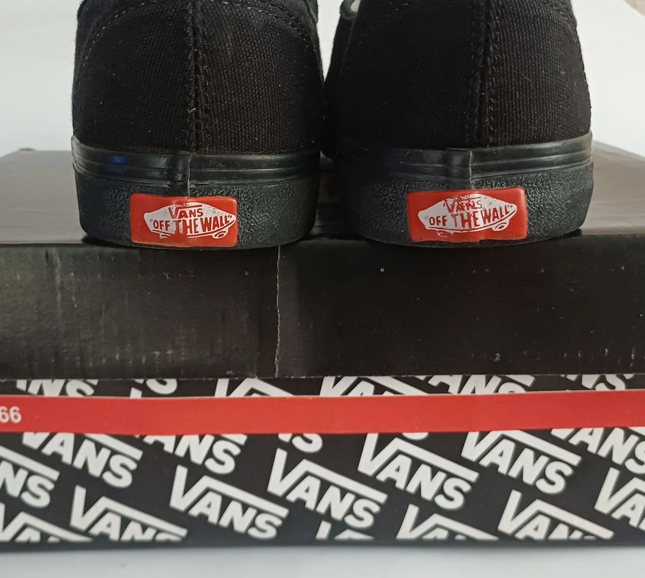 Tênis Original Vans Authentic All Black n 41 42 - Foto 3