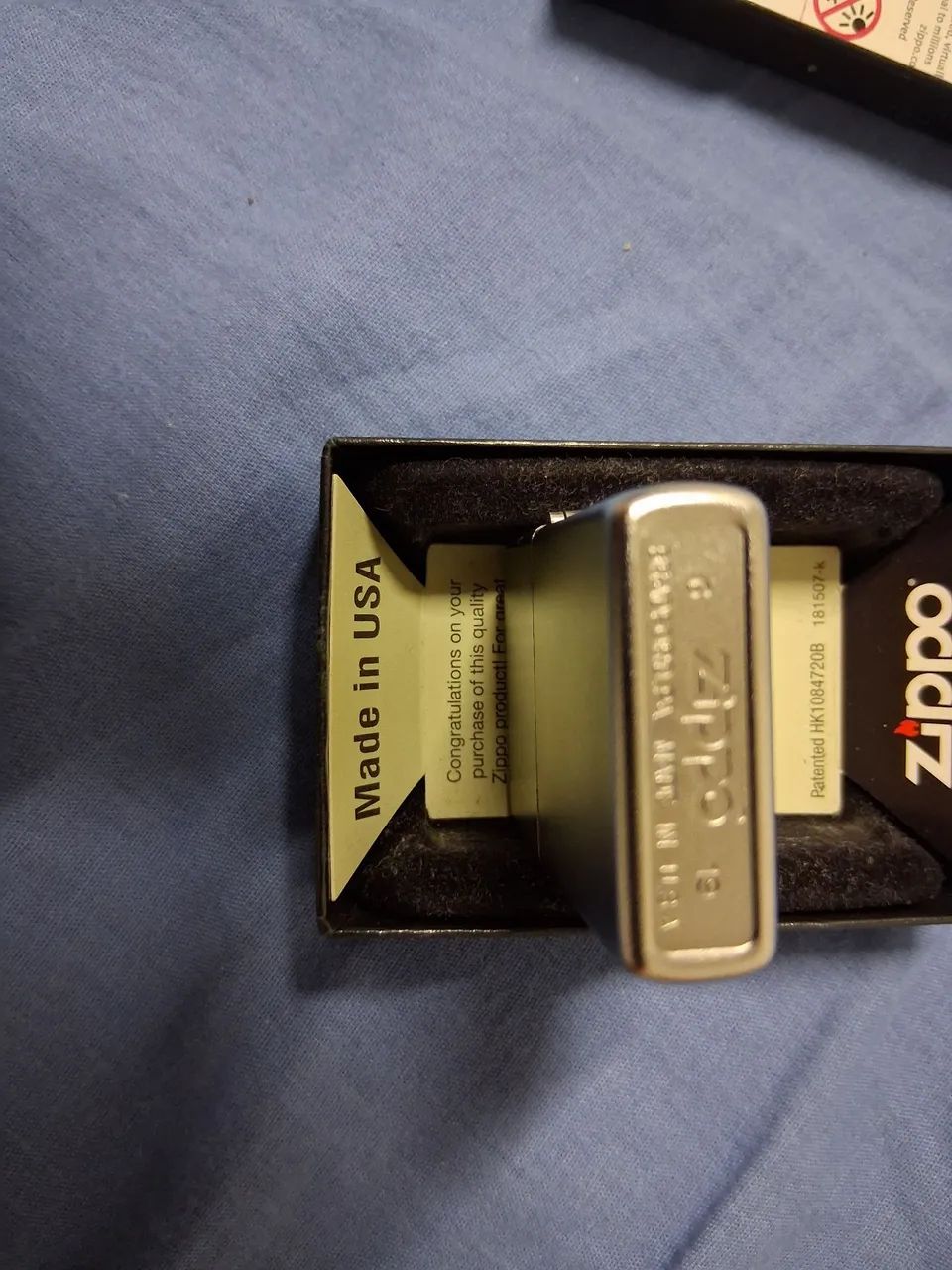 Isqueiro zippo tradicional. - Foto 4