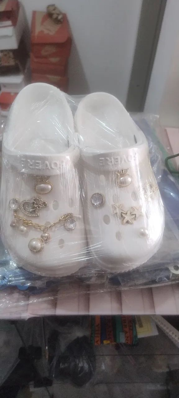 Crocs  feminino super leve eva  - Foto 3
