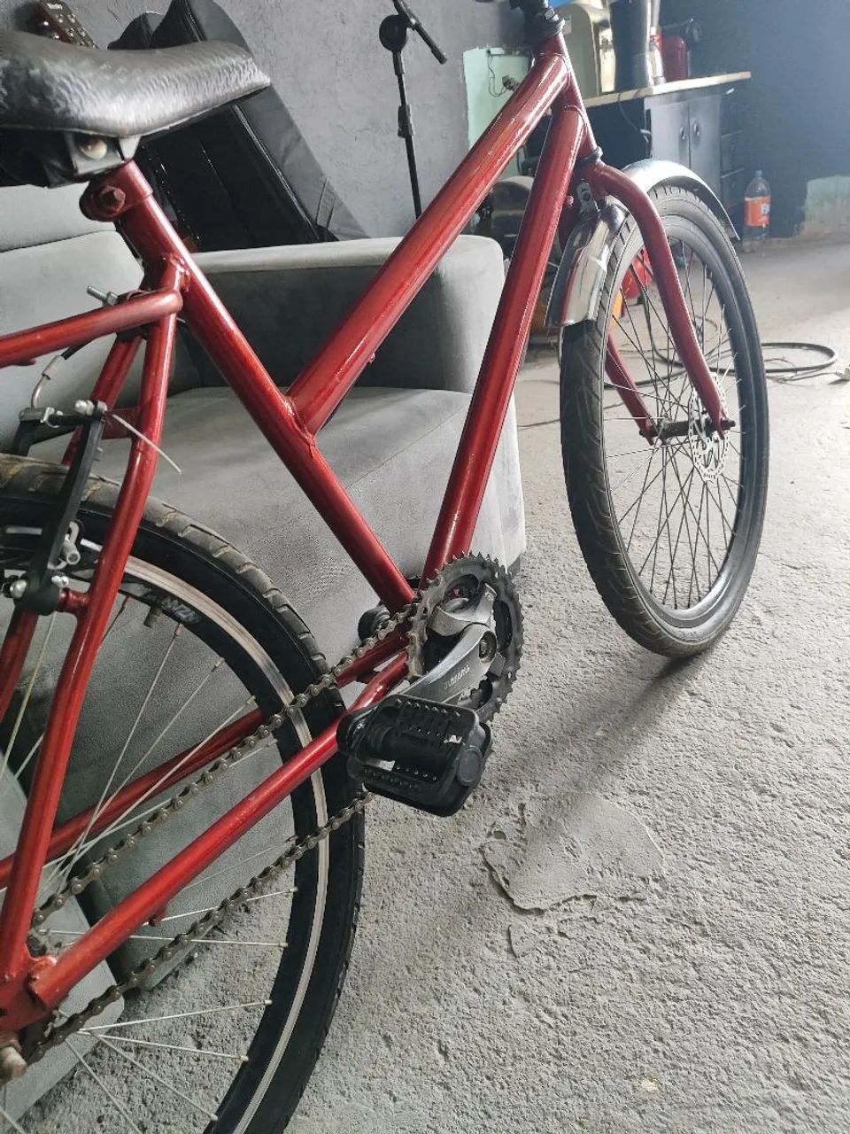 Bicicleta aro 26 barra - Foto 5