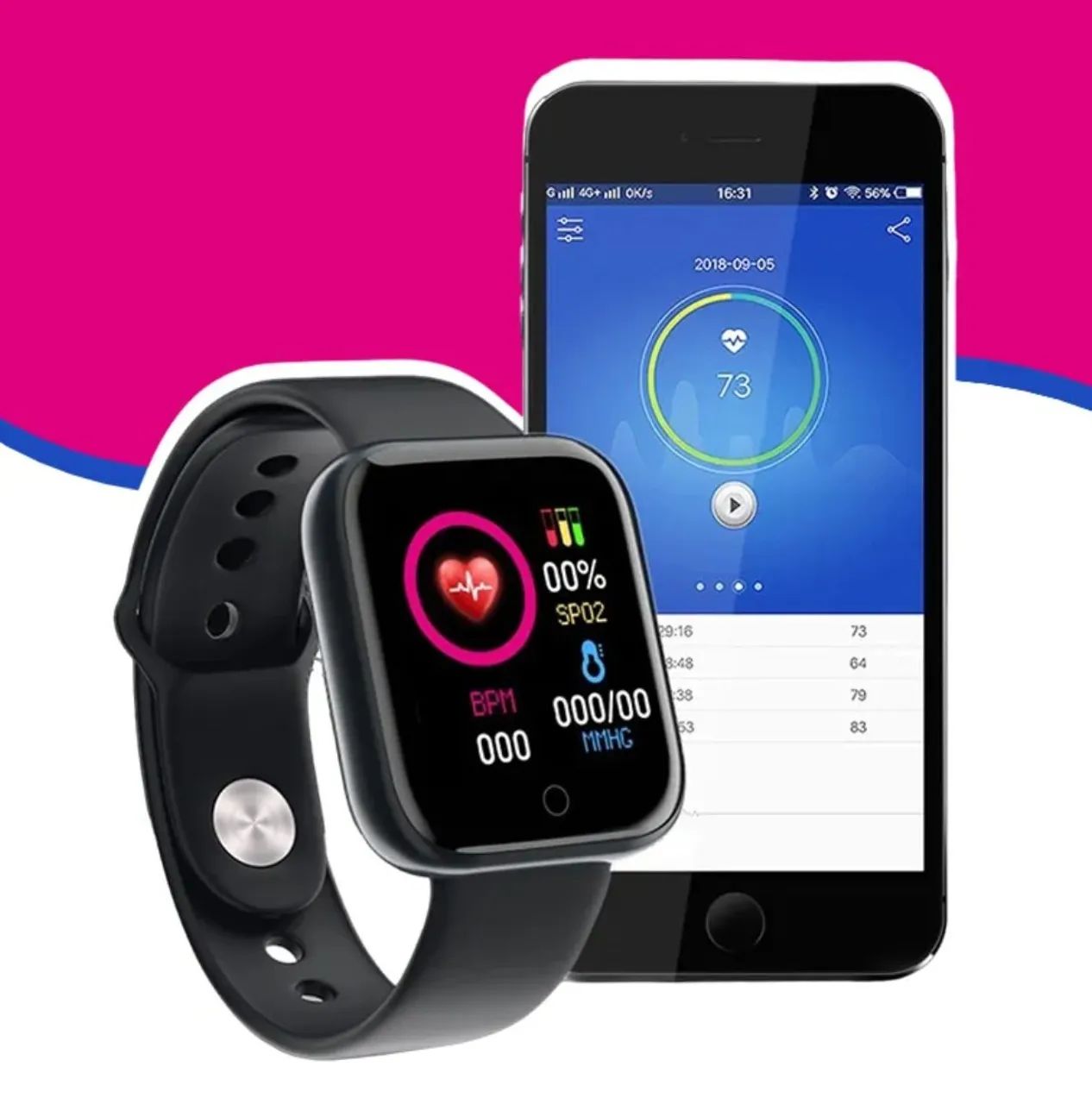 Relógio inteligente smartwatch ios Android bluetooth  - Foto 5
