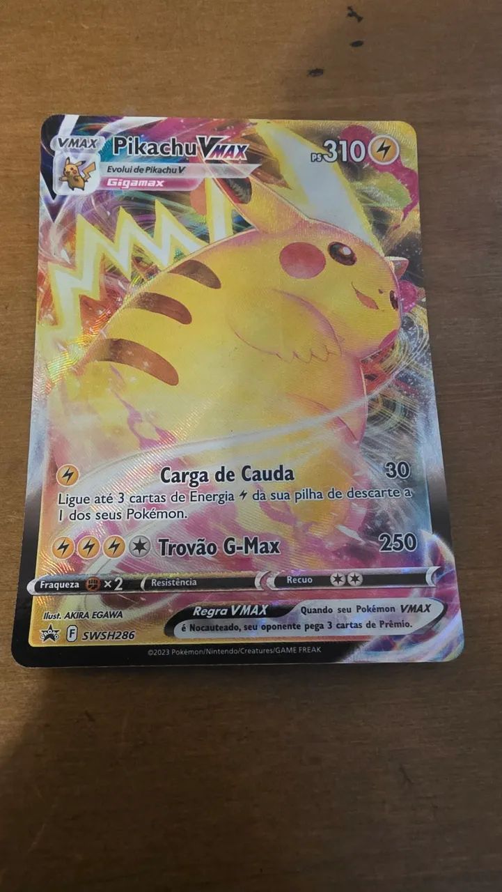 Pikachu vmax promo swsh286