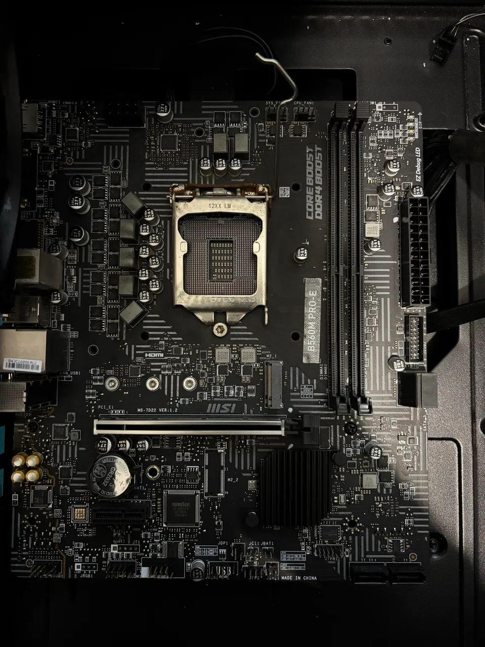 Kit processador I5-10400 + Placa mãe MSI B560M PRO-E - Foto 3