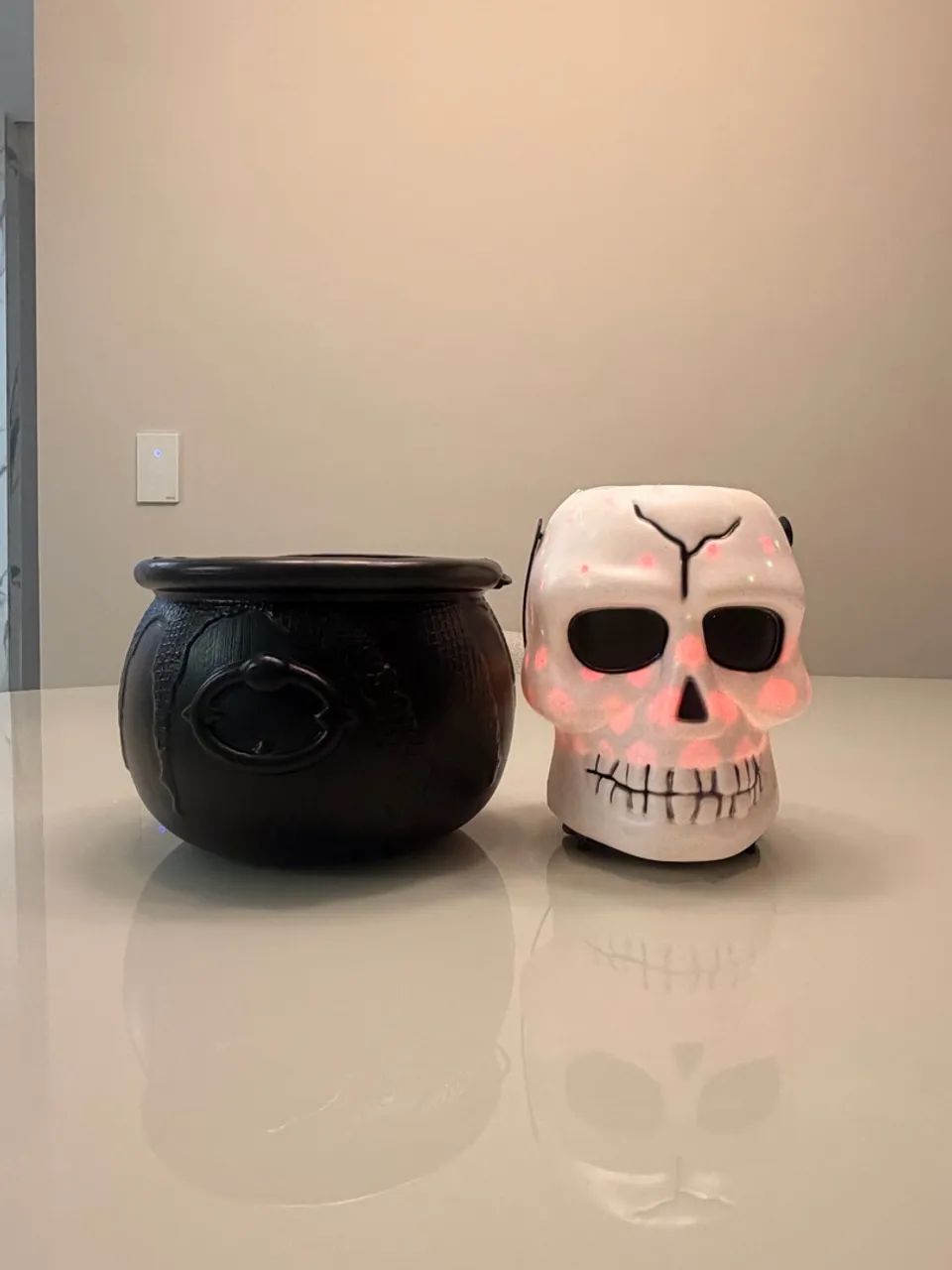 Kit Completo Decoração de Halloween - 8 Itens com Boneco Cromus - Foto 2