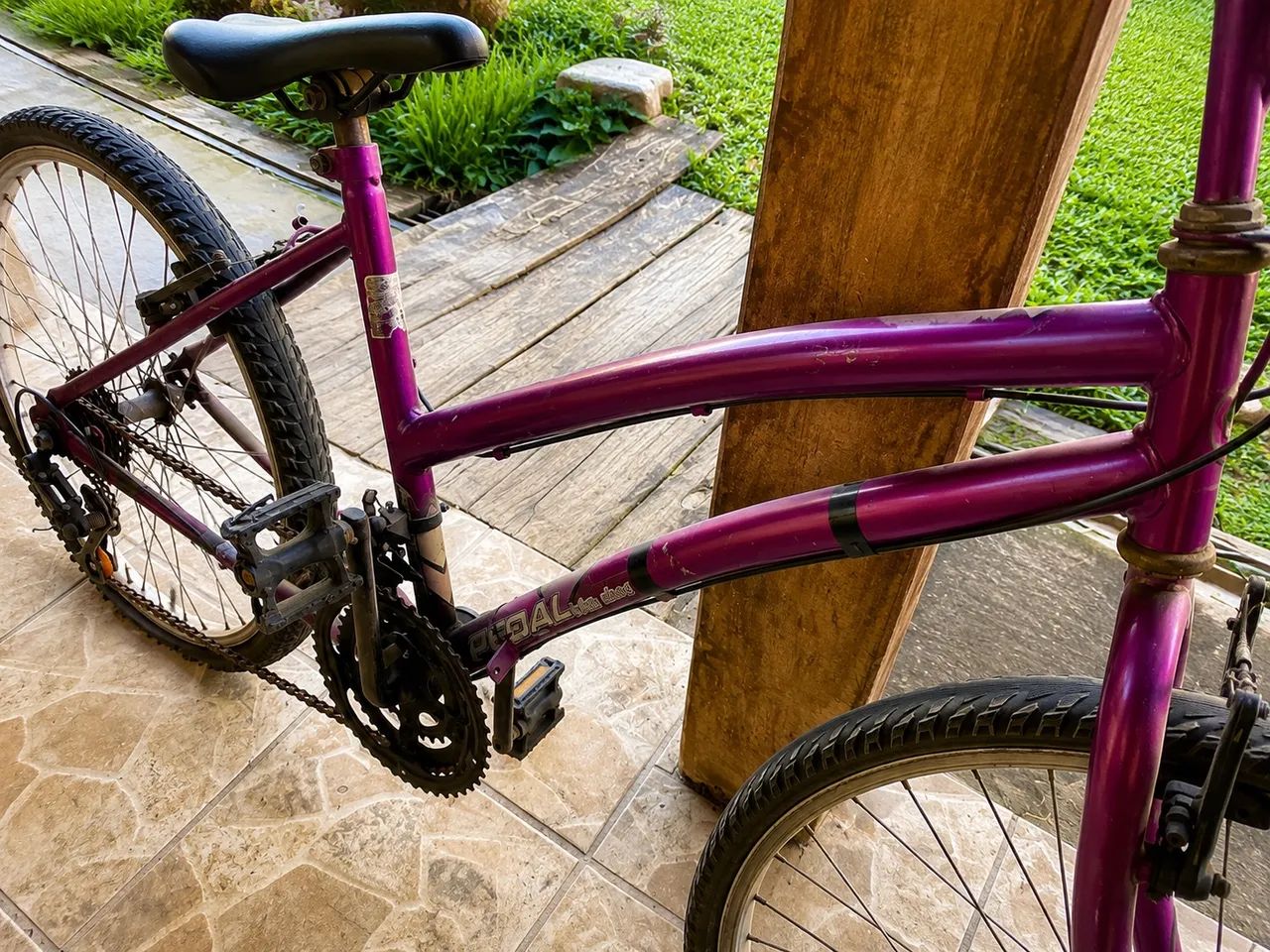 Bicicleta Roxa - Foto 3