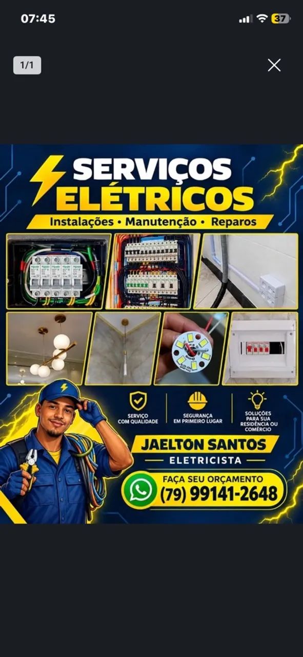 Eletricista em Aracaju 