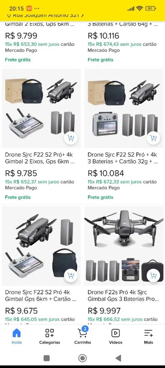 Drone profissional SJRC F22 Pro - Foto 3
