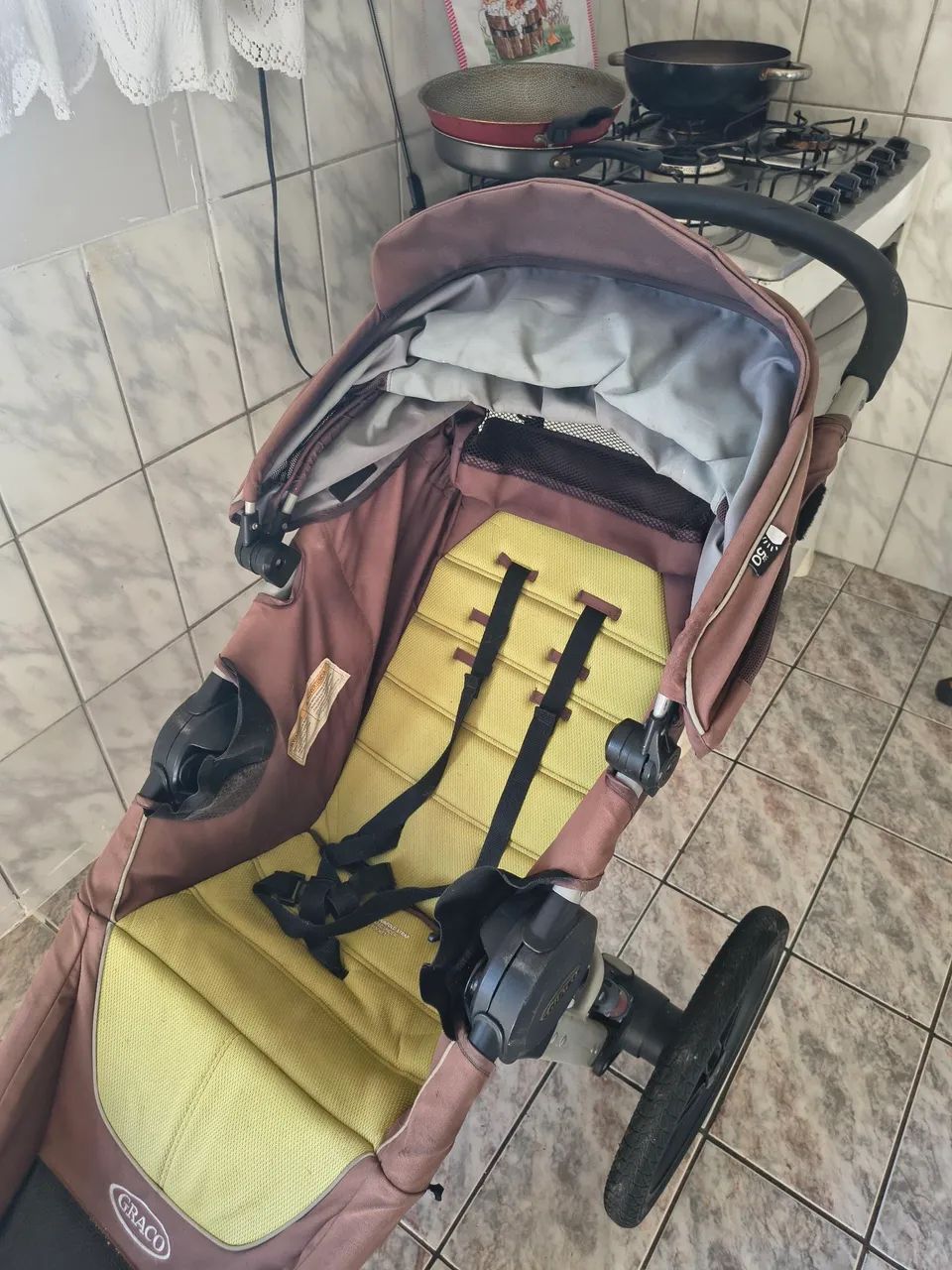 Carrinho de bebê Graco (Jogging Stroller) - Foto 3