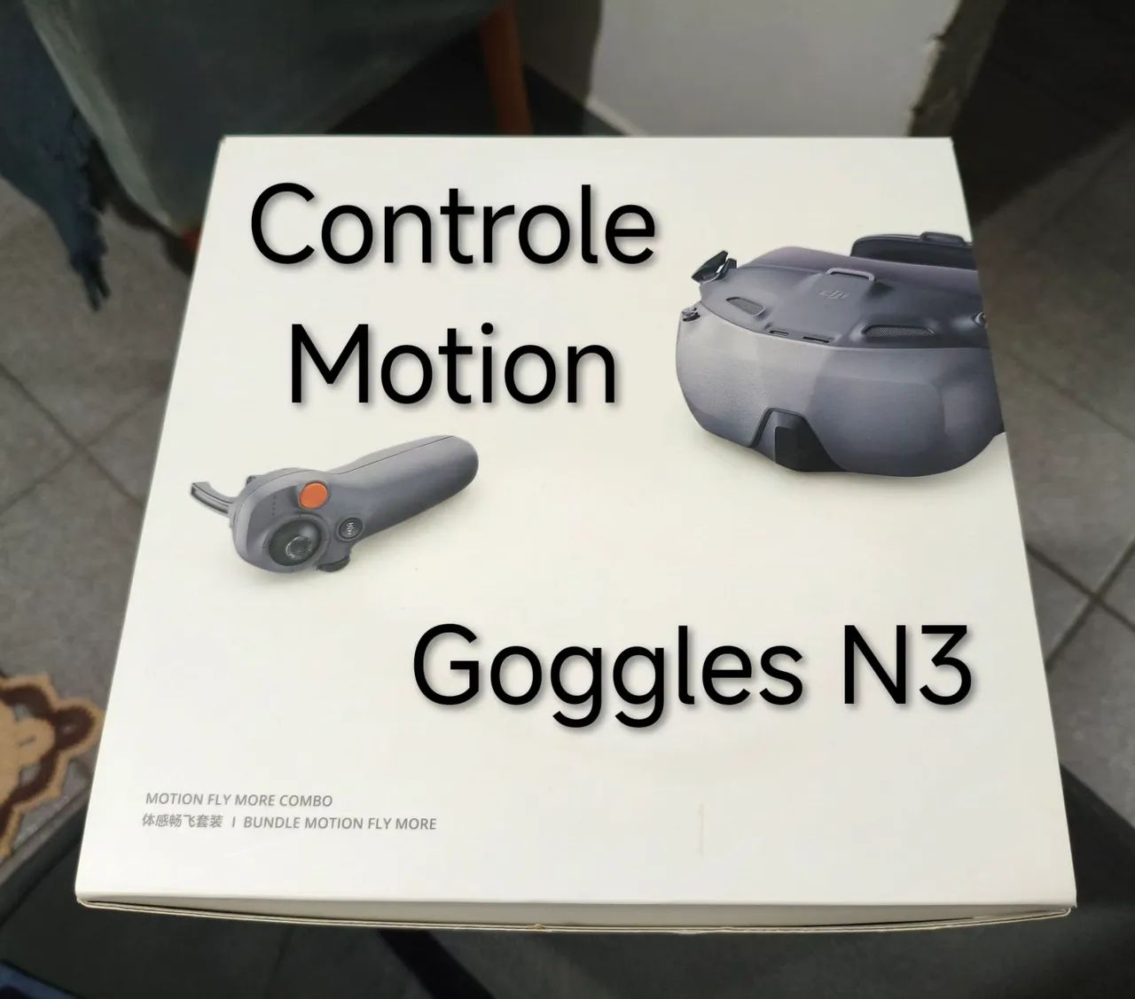 Óculos DJI Goggles N3 + Controle Motion original. 