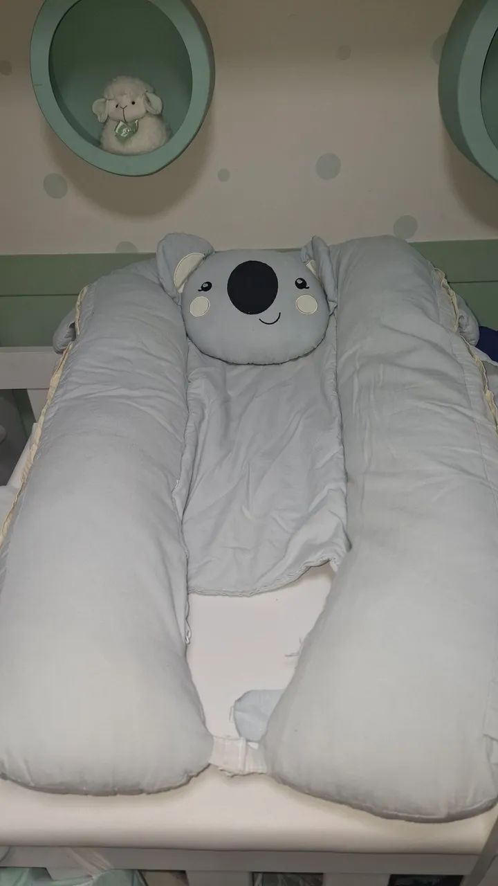 Grão de Gente Koala-Shaped Baby Crib Reducer Nest
