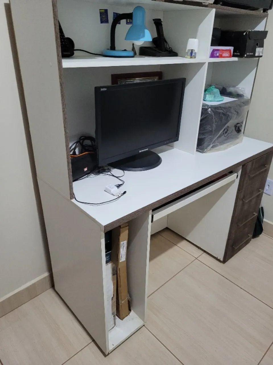 Escrivaninha Rack para computador PC - Foto 3