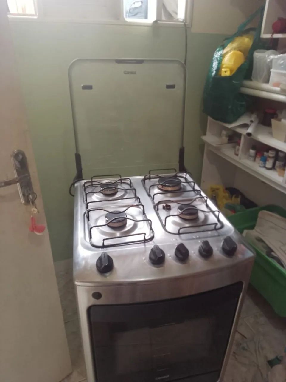 VENDO PIA INOX COM CUBA DE 1,20 E FOGÃO USADO - Foto 4
