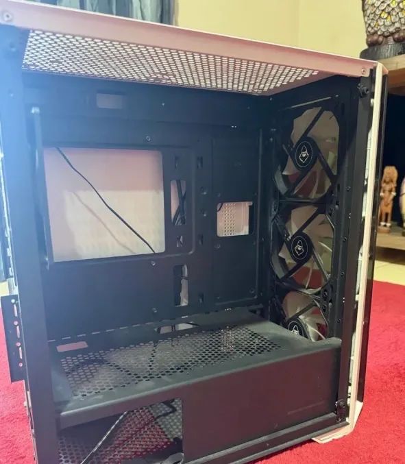 Gabinete branco com 4 fans  - Foto 3