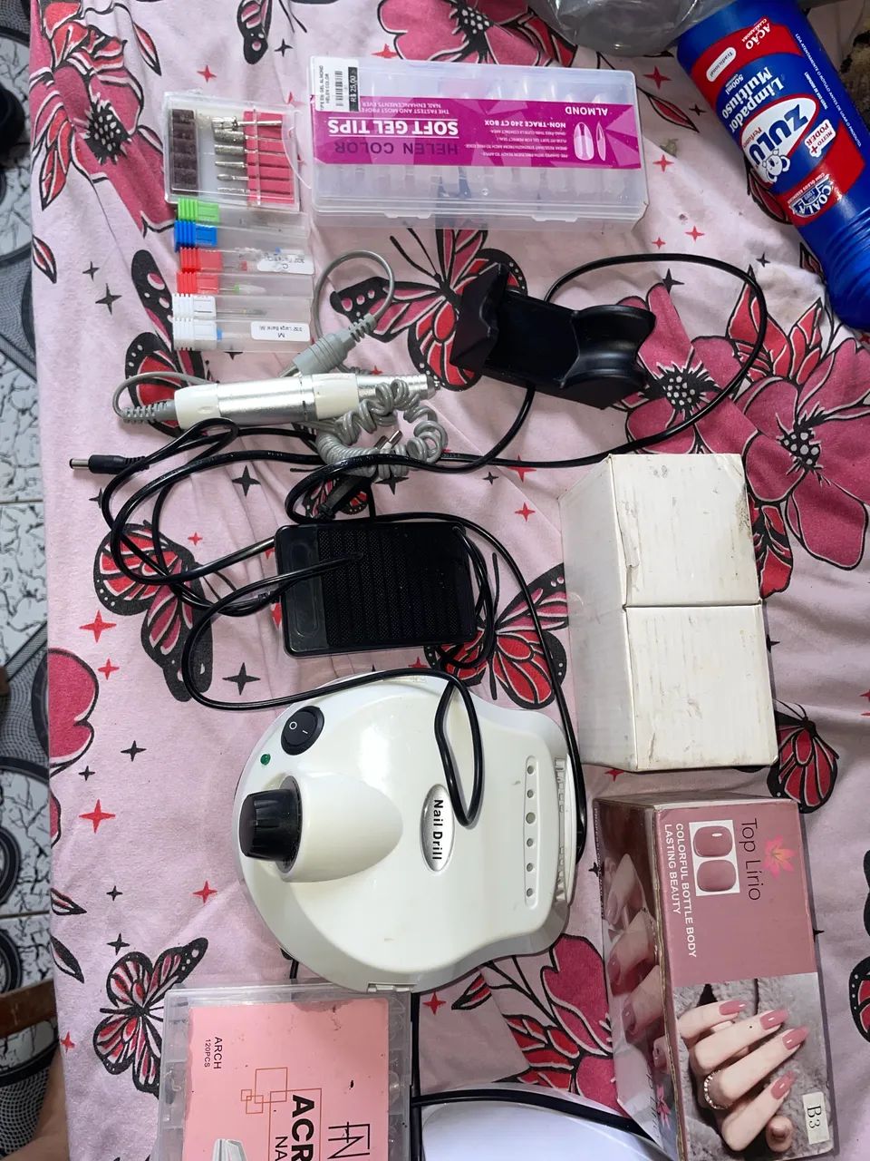 Kit alongamento unhas