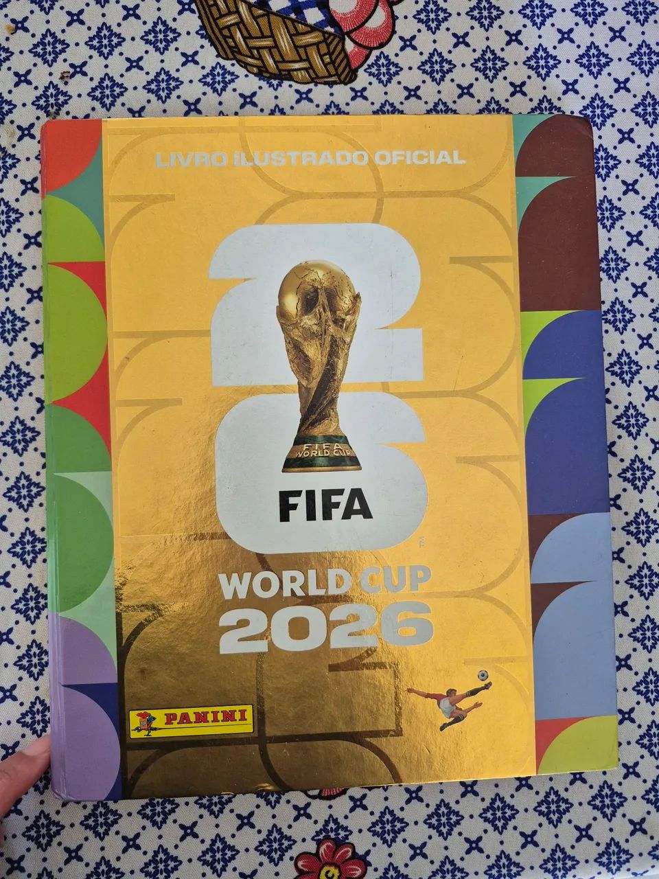 Álbum copa do mundo dourado 