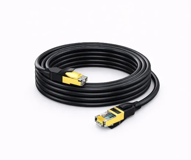 Cabo de Rede RJ45 CAT8 3 Metos Tomate - Foto 3