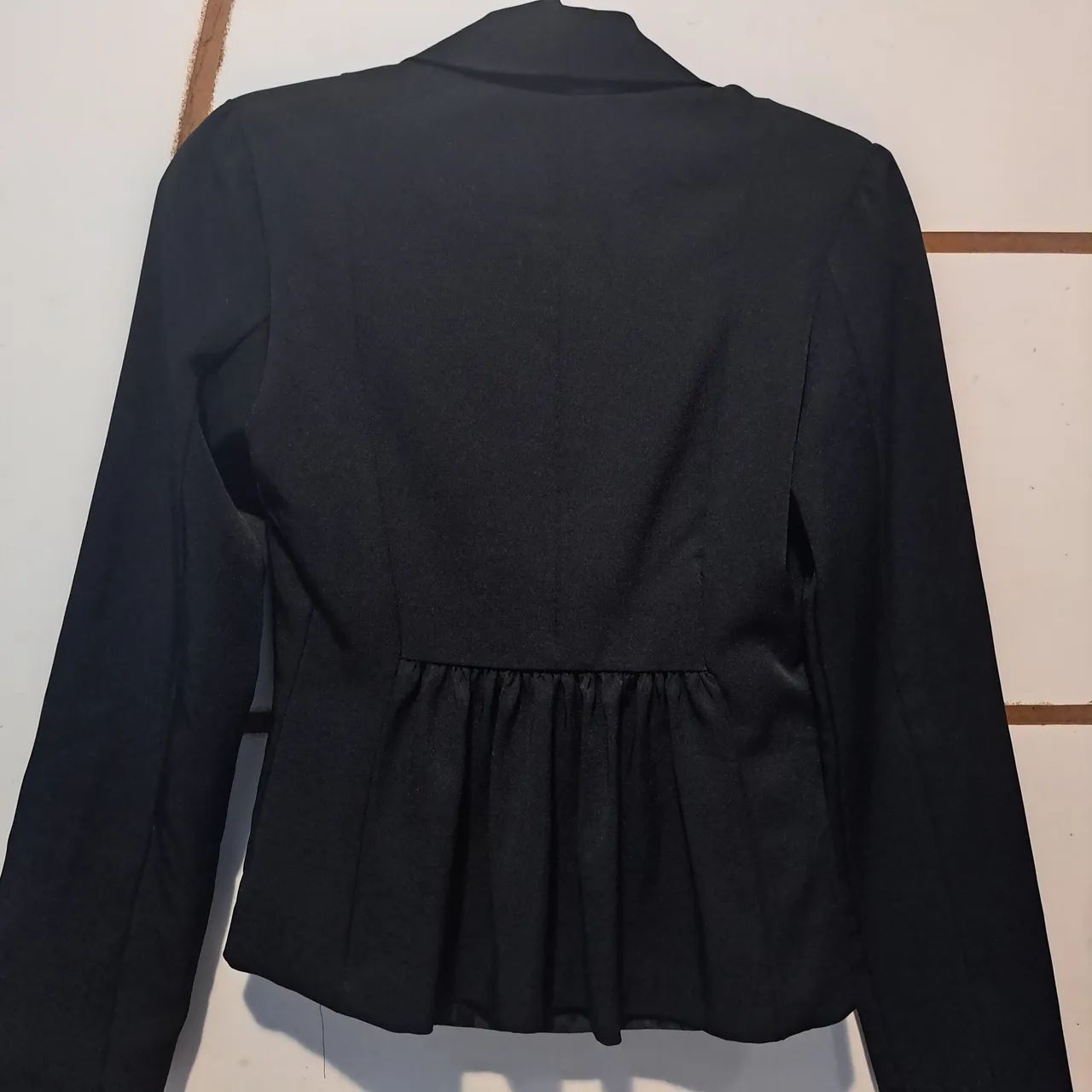 Blazer preto feminino P - Foto 2