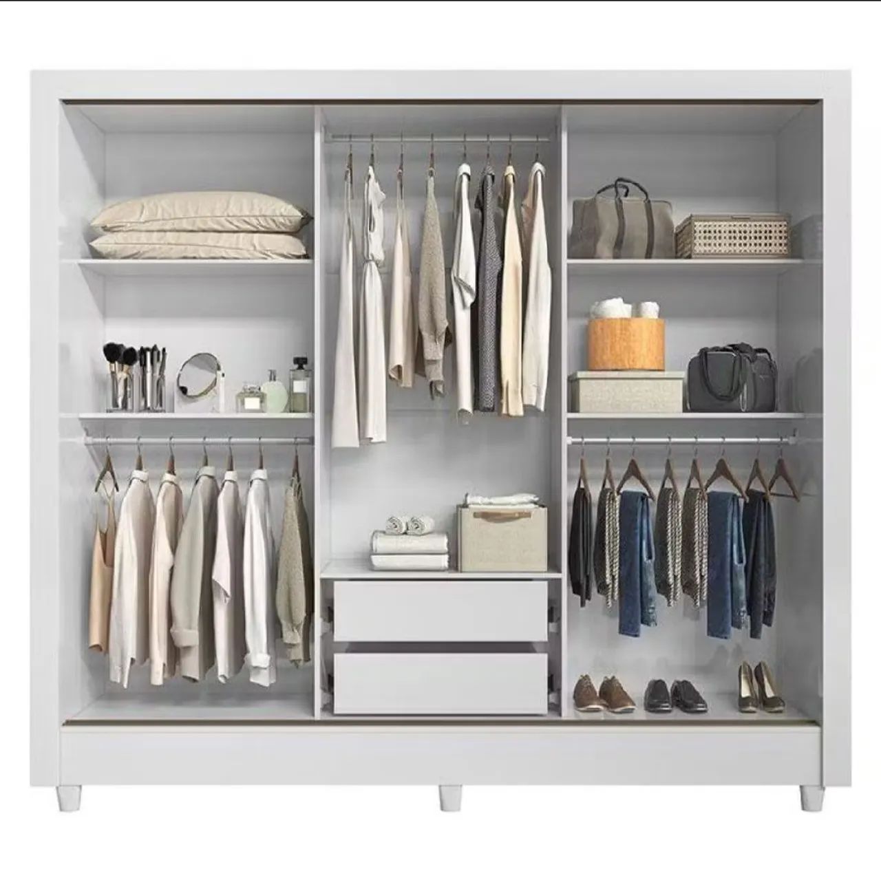 Guarda roupa 3 portas com espelho  - Foto 3