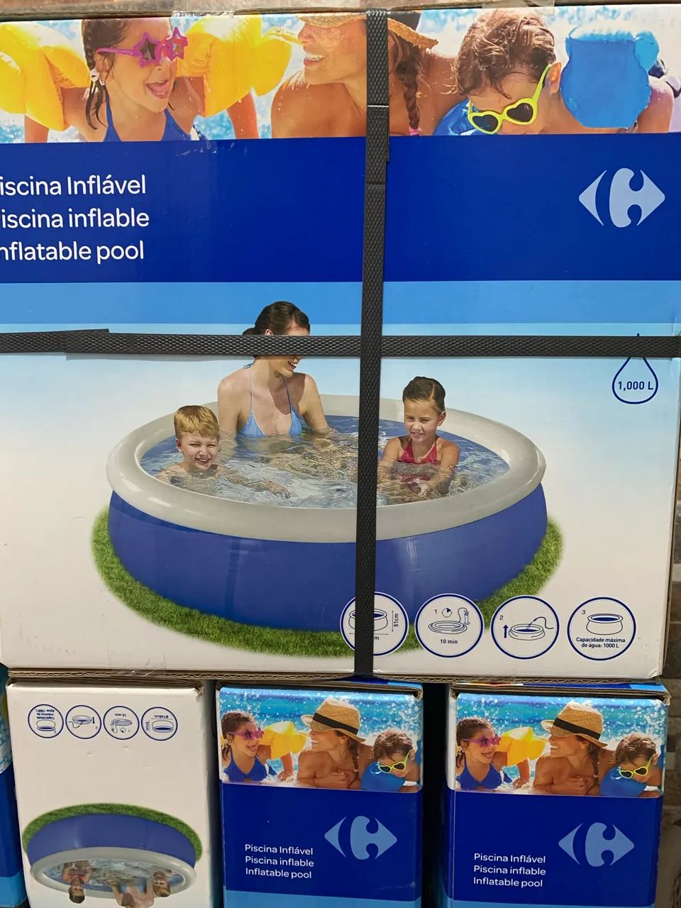 Piscina inflavel 1000 L (NOVAS) - Foto 3