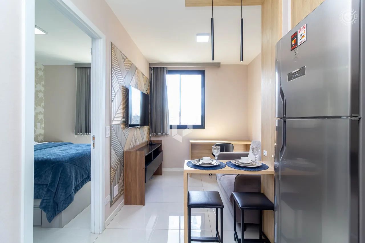 Apartamento compacto e mobiliado no Centro - Foto 2