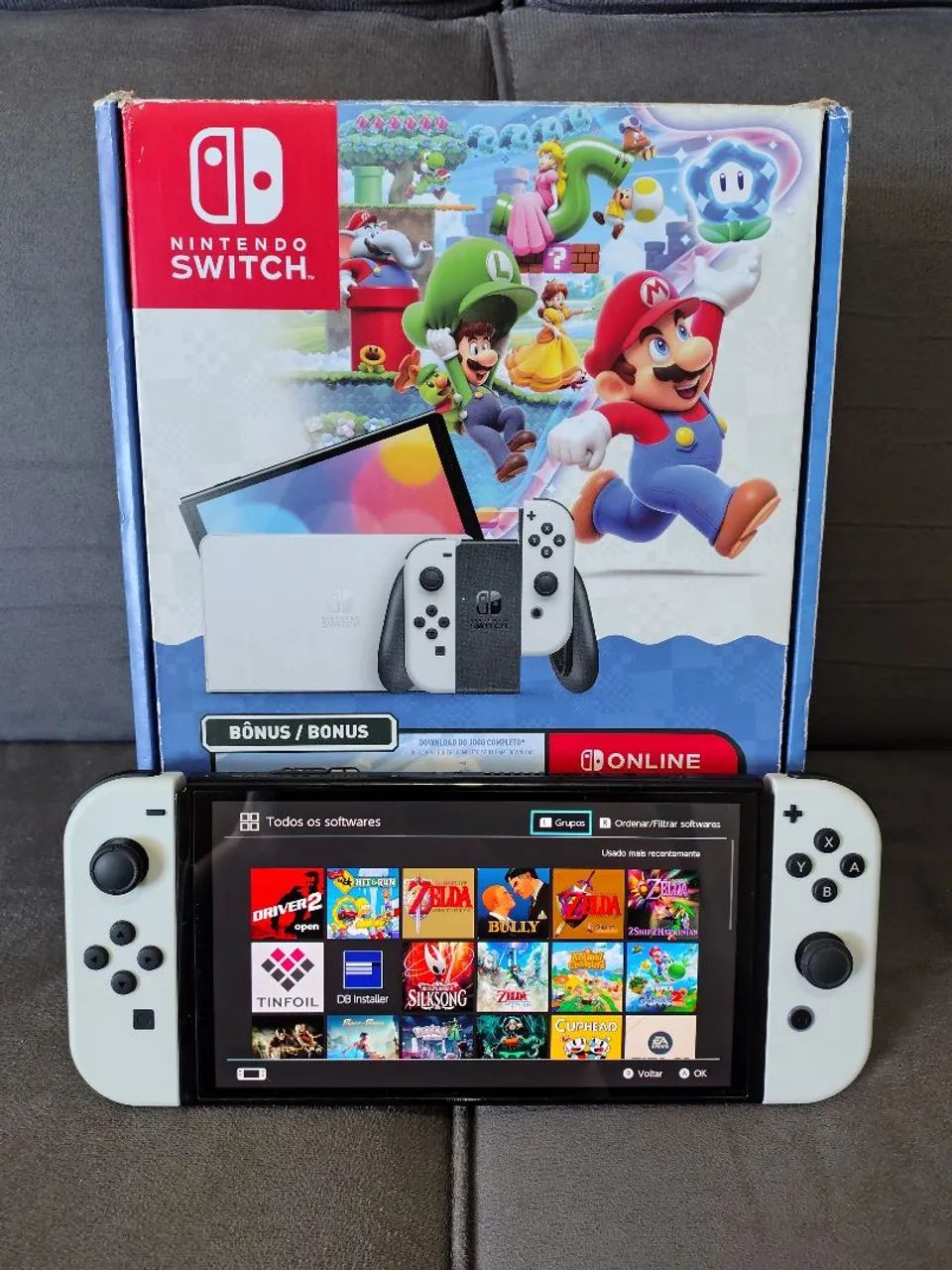 Nintendo Switch OLED desbloqueado  - Foto 2