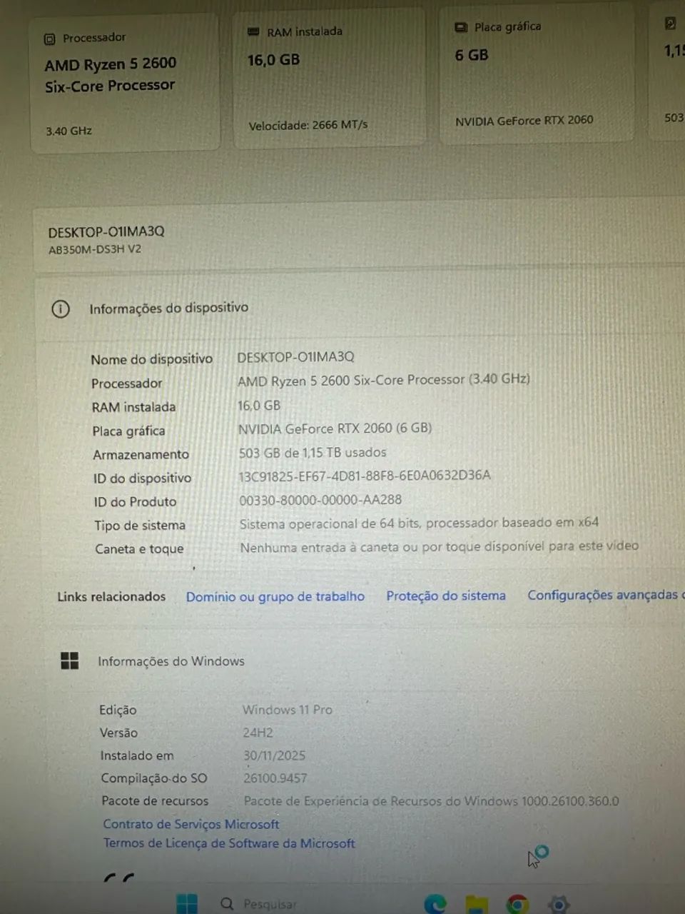 PC GAMER RTX 2060 - Foto 4