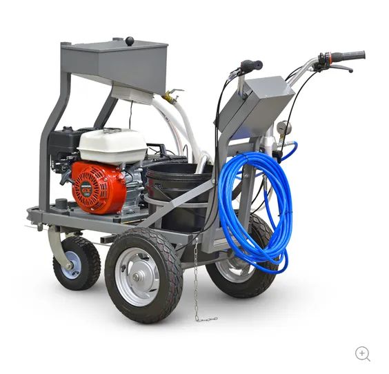  Máquina de Pintura Airless p/ Demarcação Viária c/ Microesfera 5,3L/min 5,5HP Honda AV-60