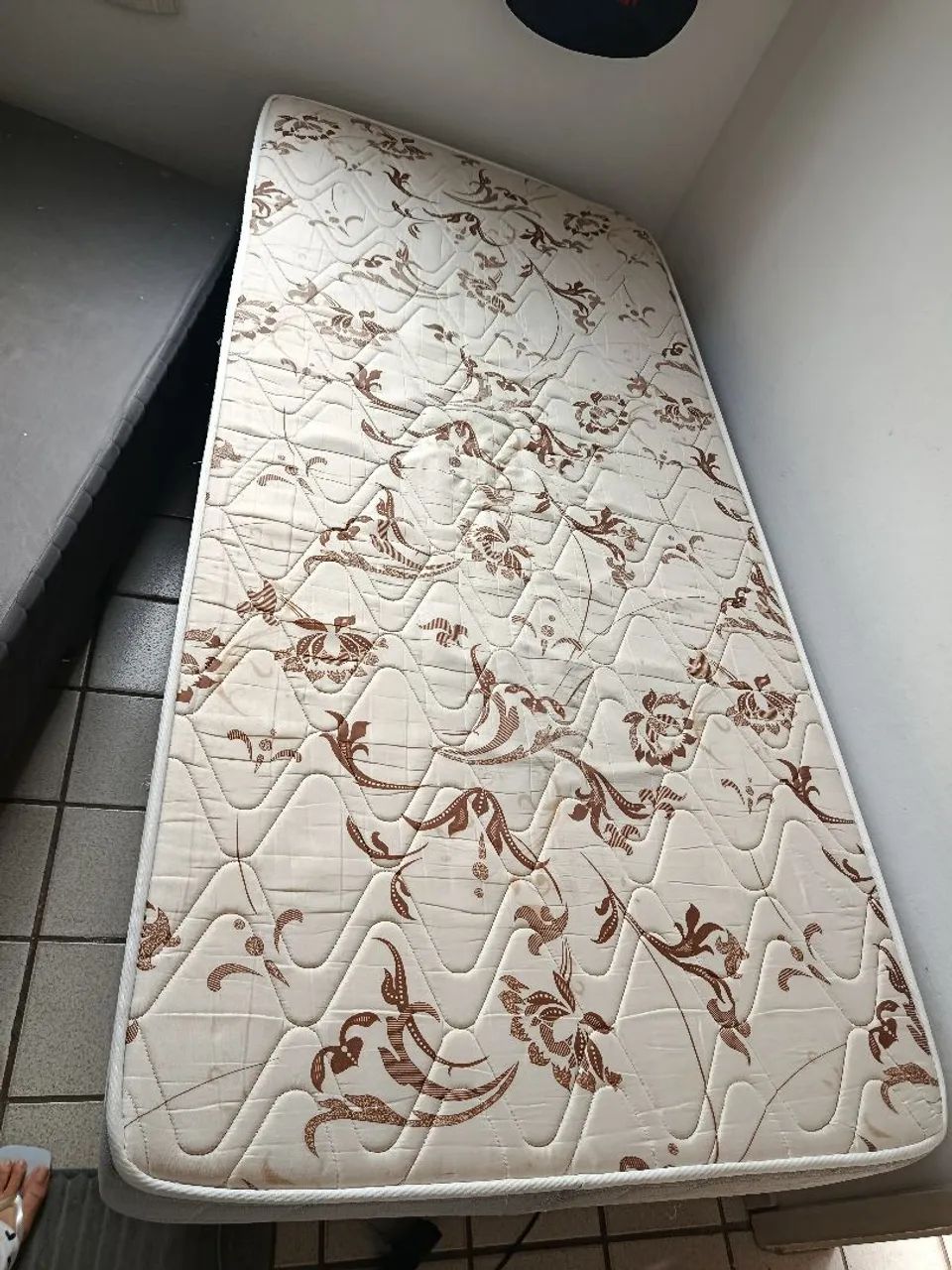 Cama de solteiro (colchão e base) - Foto 5