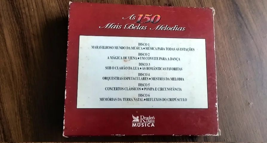Box Reader's Digest Com 6 Cds - As 150 Mais Belas Melodias - Foto 4