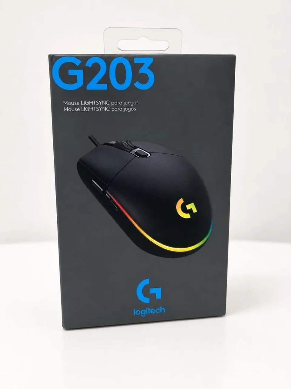 MOUSE GAMER LOGITECH G203 ? NOVO! ?