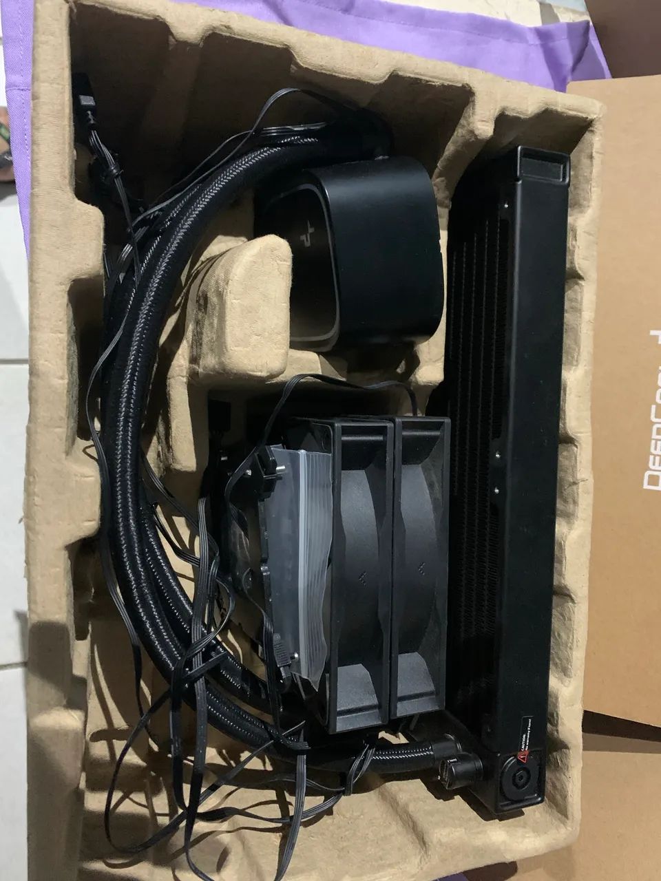 Water Cooler Deepcool 240mm ARGB - Foto 3