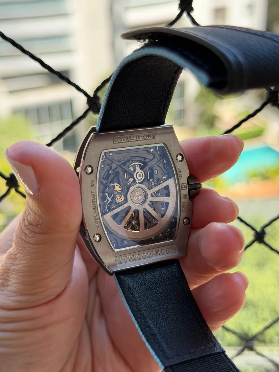 Relogio Richard Mille 67-01 Titanium - aceito troca - Foto 5