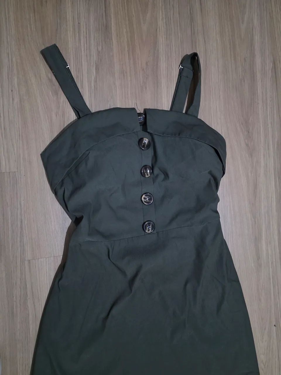 Vestido verde militar - Foto 4