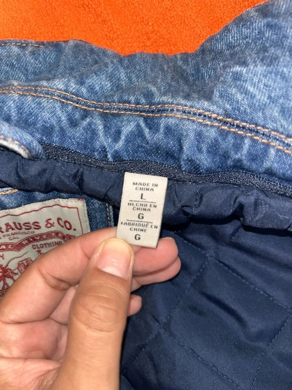 Jaqueta jeans original levi?s - Foto 5