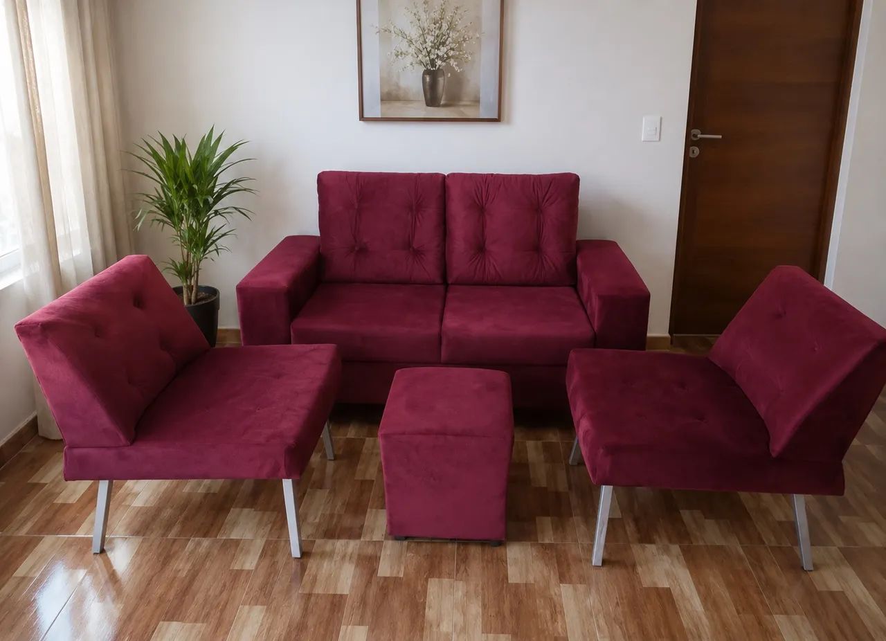 Sofá com Poltronas Pronta Entrega  - Foto 2