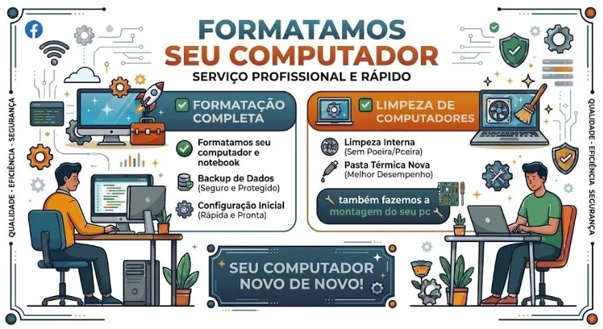 Formatação de Computador