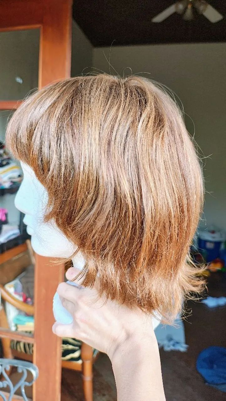Vende-se peruca de cabelo de verdade 