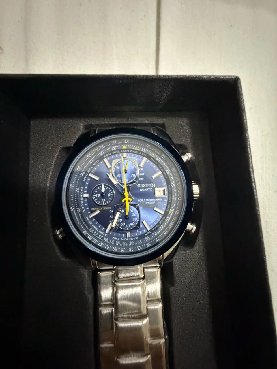 Relógio visioner original novo quartz - Foto 5