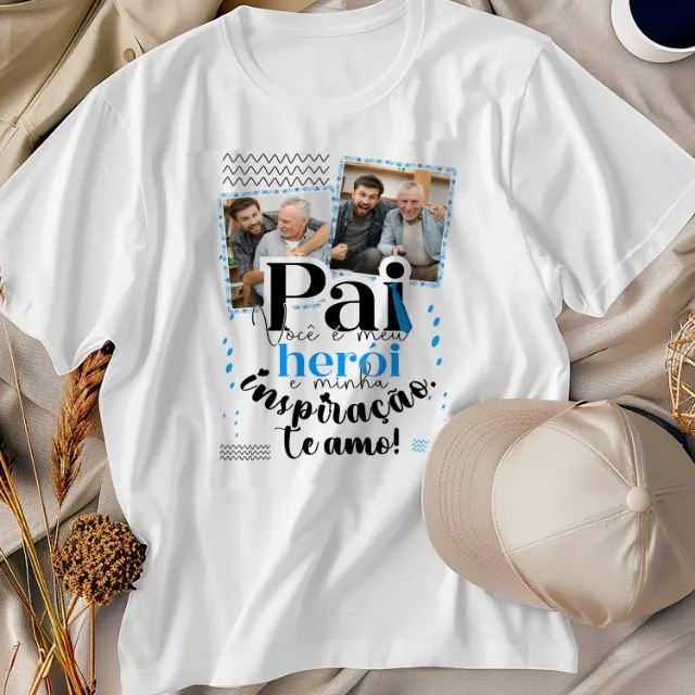 Camiseta dia dos pais - Foto 4