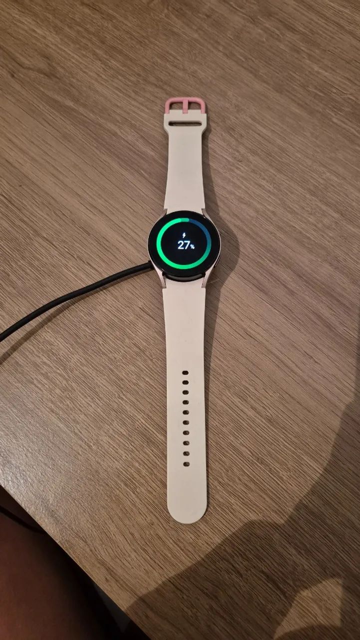 Samsung Galaxy Watch4 40mm Rose Gold (SM-R860) - Excelente estado / Pouquíssimo uso - Foto 6