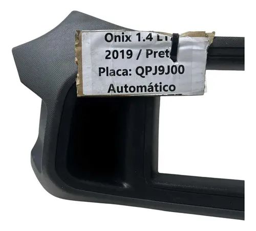 Moldura Central Multimídia Onix/prisma 2019 Preto - Peças para