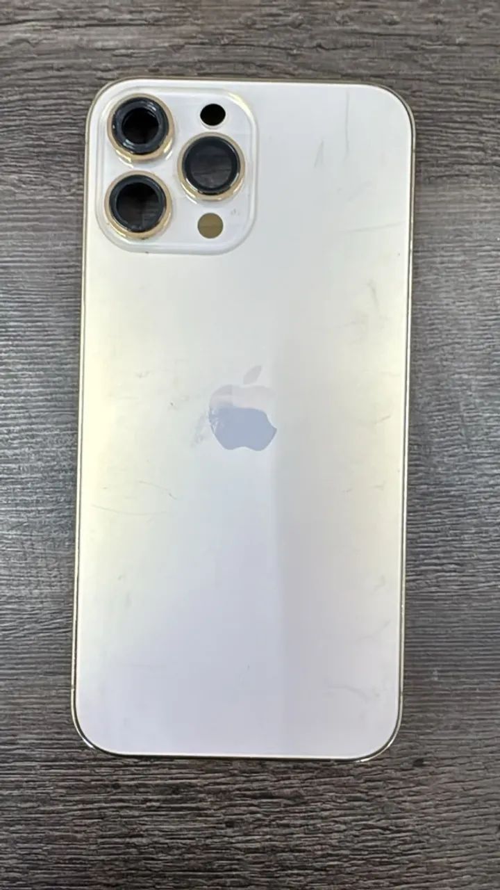 CARCAÇA IPHONE 13 PRO MAX - GOLD