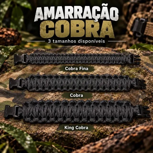 Pulseiras Paracord sob medida e personalizadas (leia a descrição!!!) - Foto 2