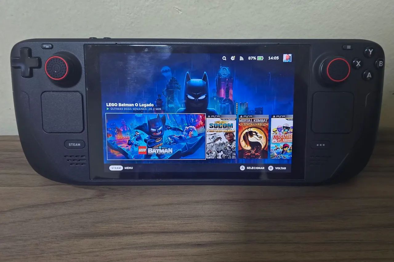 Steam Deck LCD 512gb - Consoles de Vídeo Game - Setor Sul (Gama